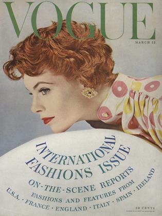 洋書 VOGUE 1954 January CAHANGES Vtg Vogue Pattern Book Magazine December/January 1954 / 1955