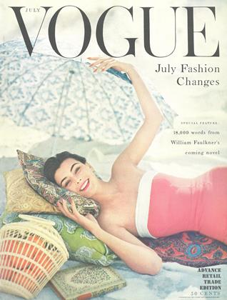 Vogue (British) 1954 January, René Bouché, Revillon, Marc