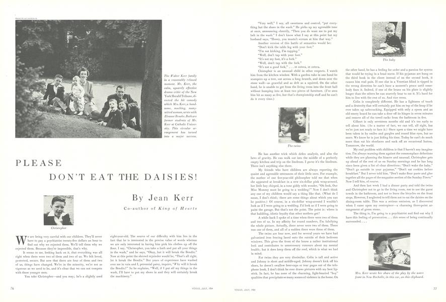 Please Don't Eat the Daisies!