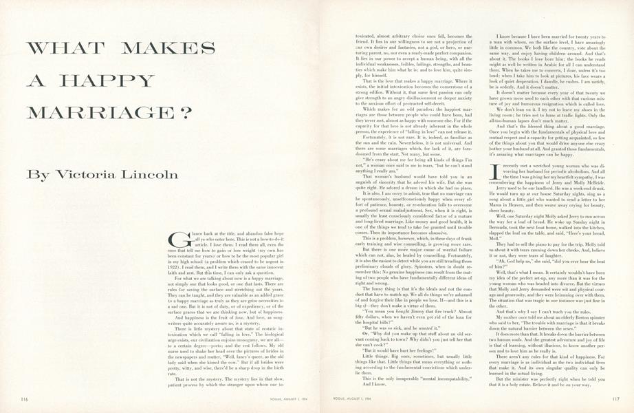 What Makes a Happy Marriage?