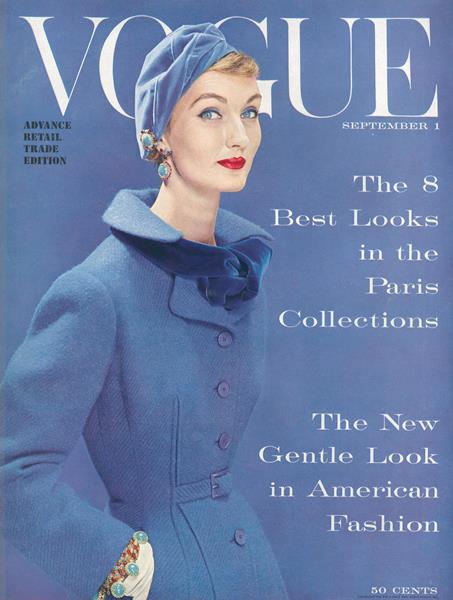 洋書 VOGUE 1954 January CAHANGES January 1954 | Vogue