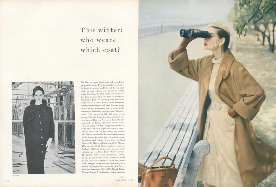 This Winter: Who Wears Which Coat?