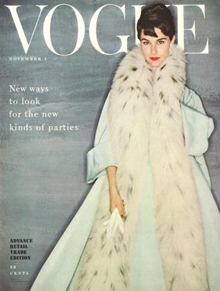 洋書 VOGUE 1954 January CAHANGES Vogue (British) 1954 January, René Bouché, Revillon, Marc