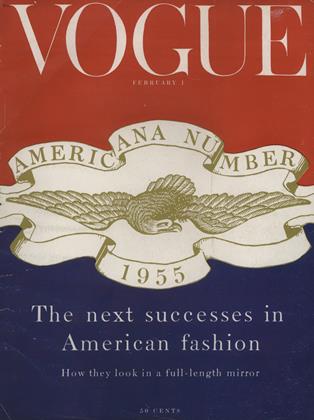 洋書 VOGUE 1955 February 1 洋書 VOGUE 1955 February 1 February 1 1955 | Vogue