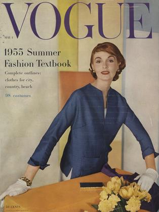 Vogue Pattern Book Magazine, December-January 1955-1956