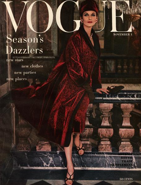 US Vogue February 1, 1955 : Americana Number 1955 by Priscilla Peck | the  Fashion Spot
