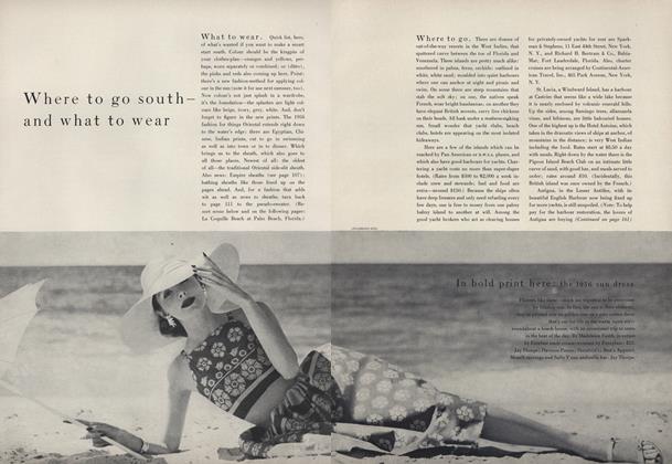 1956 Changes | Vogue | JANUARY 1956