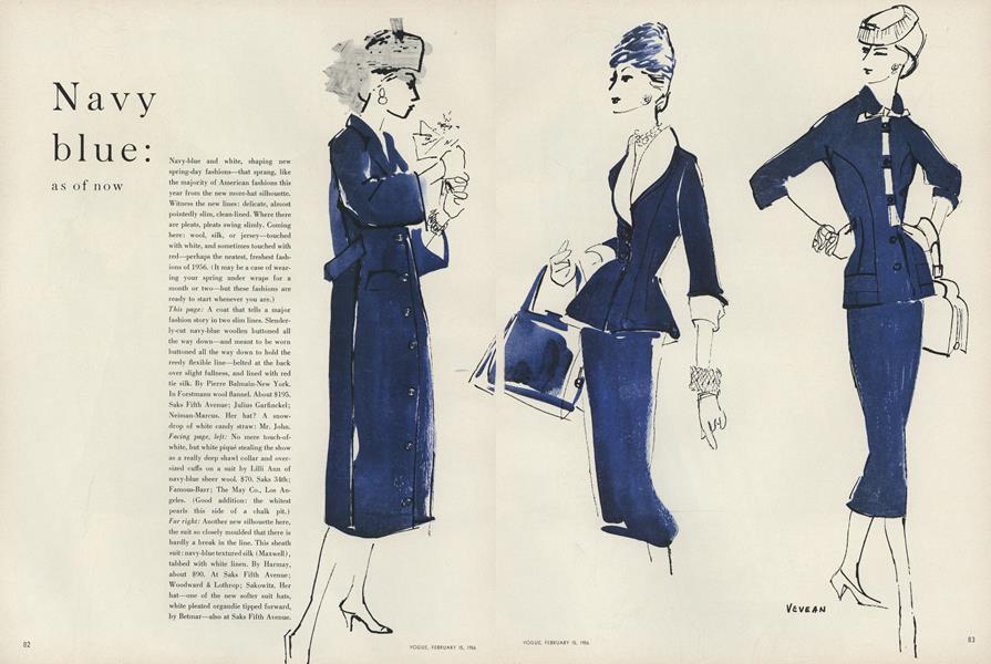 Navy Blue: As of Now