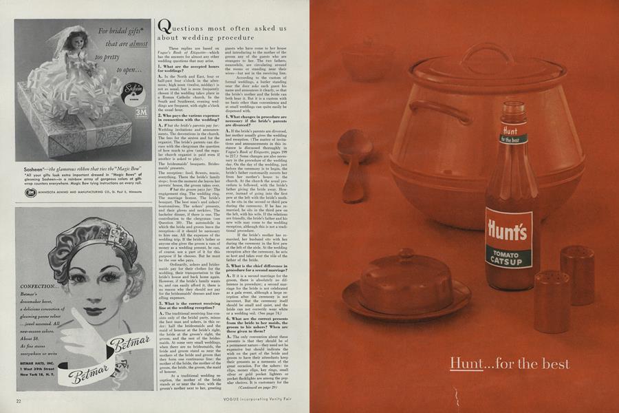 Questions Most Often Asked Us About Wedding Procedure