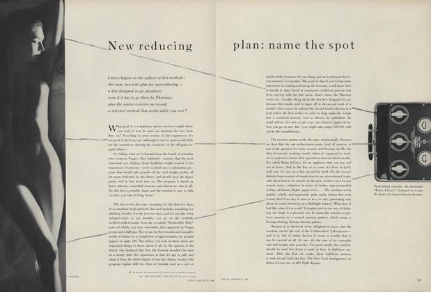 New Reducing Plan: Name the Spot