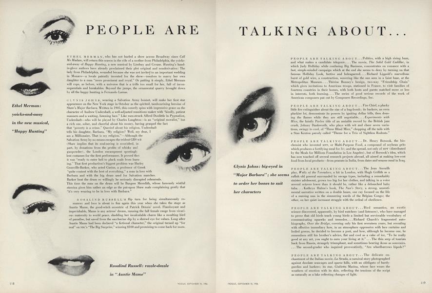 People Are Talking About...