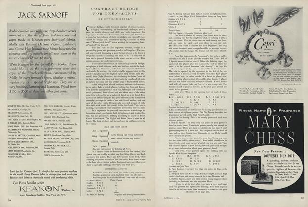 Contract Bridge for Teen-agers