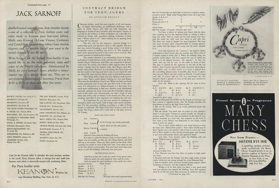 Contract Bridge for Teen-agers