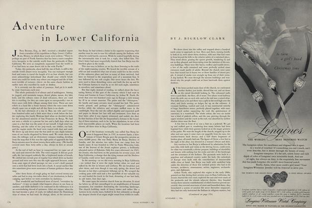 Adventure in Lower California