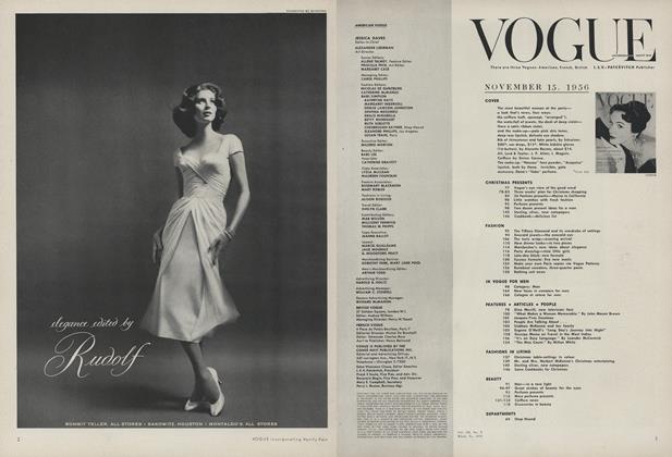 Table of Contents, Vogue