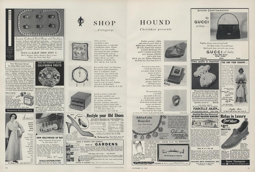 Shop Hound...Category: Christmas Presents