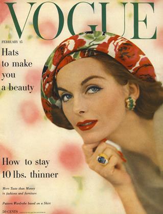 洋書 VOGUE 1955 February 1 洋書 VOGUE 1955 February 1 PRINT: February 1 1955