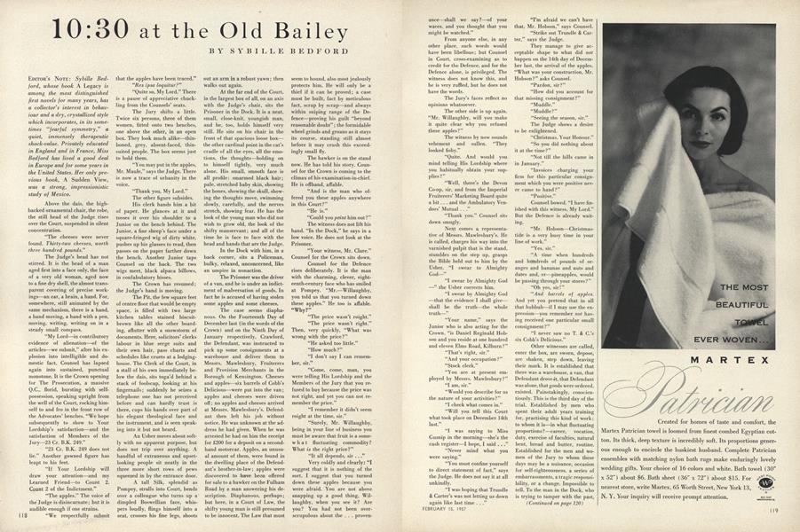 10:30 at the Old Bailey