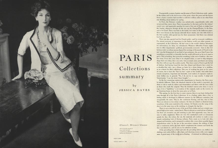 Paris Collections Summary