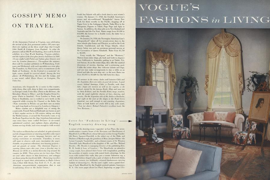 Gossipy Memo on Travel