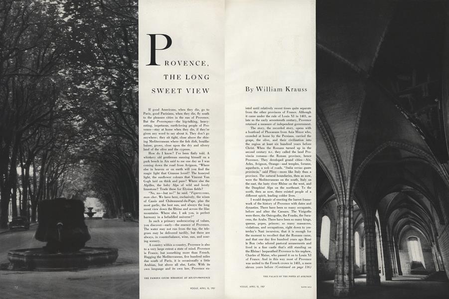 Provence, the Long Sweet View