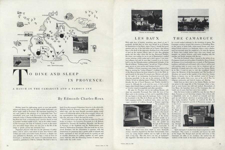 To Dine and Sleep In Provence