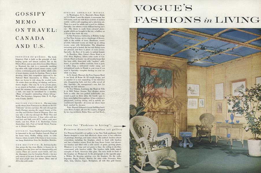 Gossipy Memo on Travel: Canada and U.S.