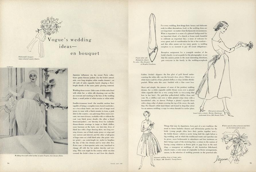 Vogue's Wedding Ideas - En Bouquet