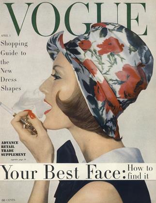 【ヴィンテージ雑誌】VOGUE APRIL 1955年 ヴォーグ 希少 ヴィンテージ雑誌】VOGUE APRIL 1955年 ヴォーグ 希少 その他