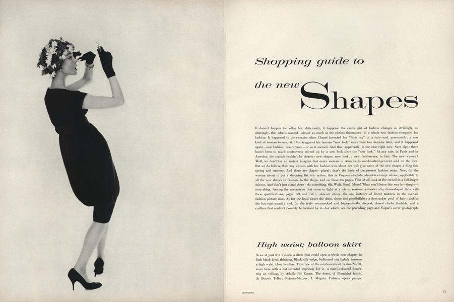 Shopping Guide to the New Shapes