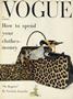Vogue October 1 1958 Cover