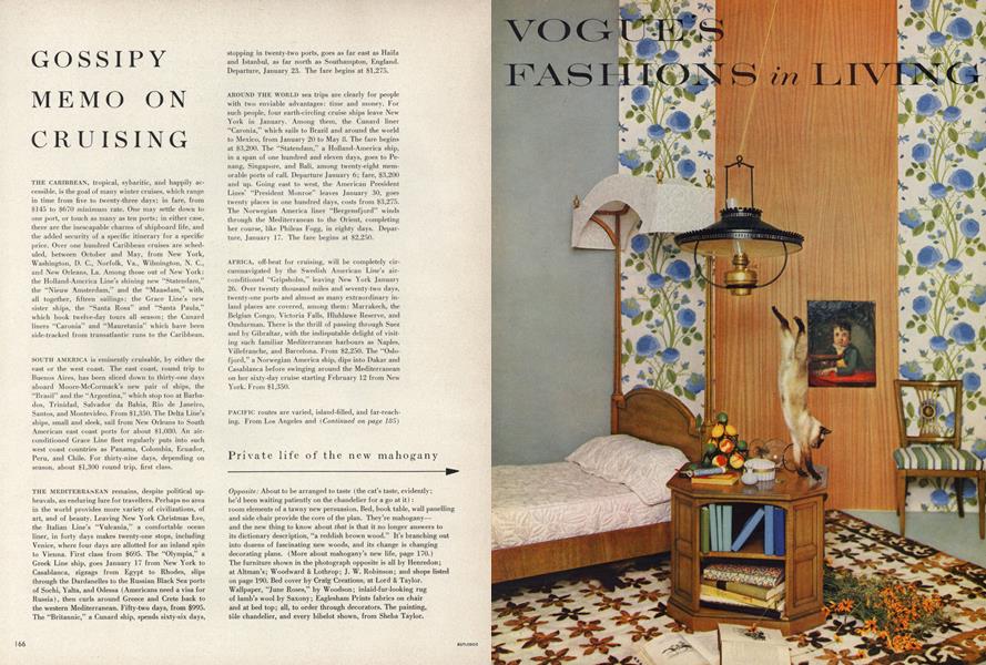 Gossipy Memo on Cruising