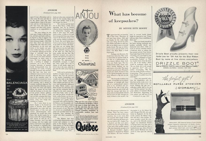 What Has Become of Keepsakes?