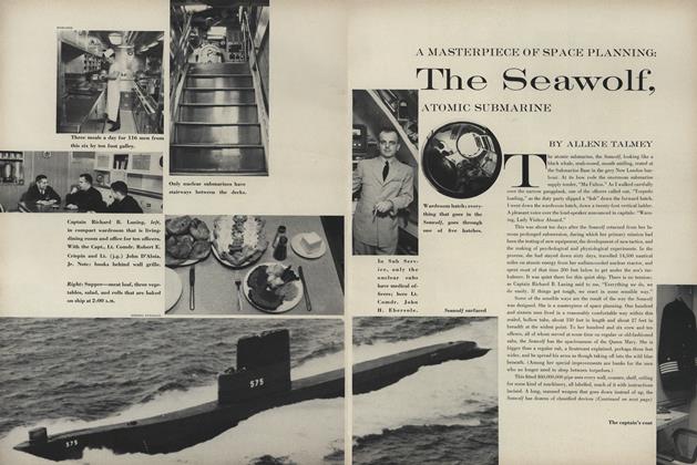 A Masterpiece of Space Planning: The Seawolf, Atomic Submarine