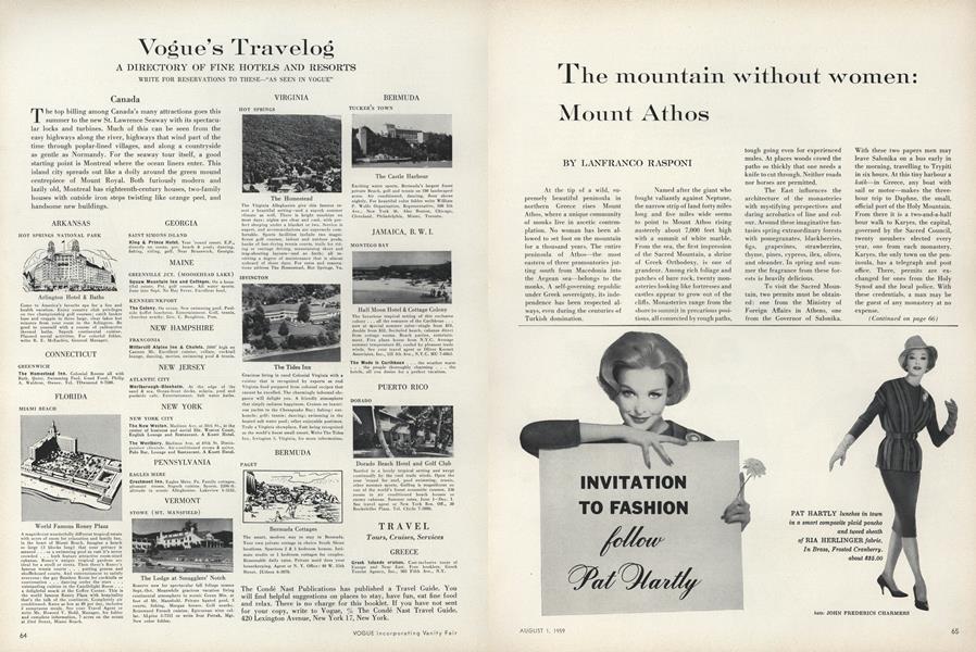 The Mountain without Women: Mount Athos