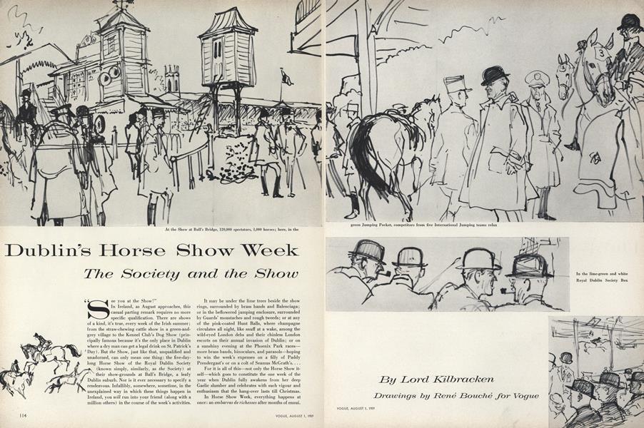 Dublin's Horse Show Week: The Society and the Show