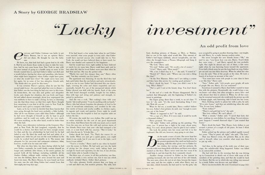 ''Lucky Investment''