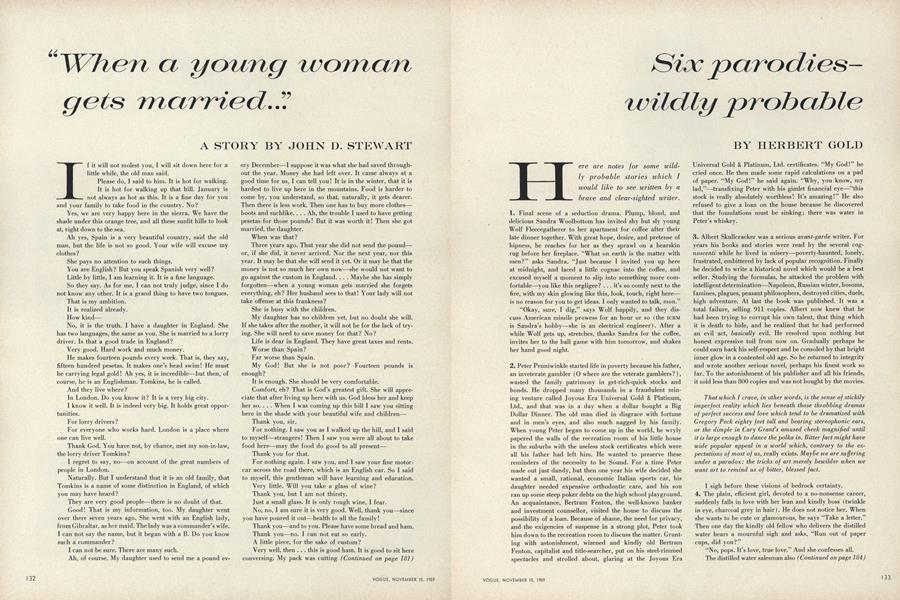 Six Parodies - Wildly Probable