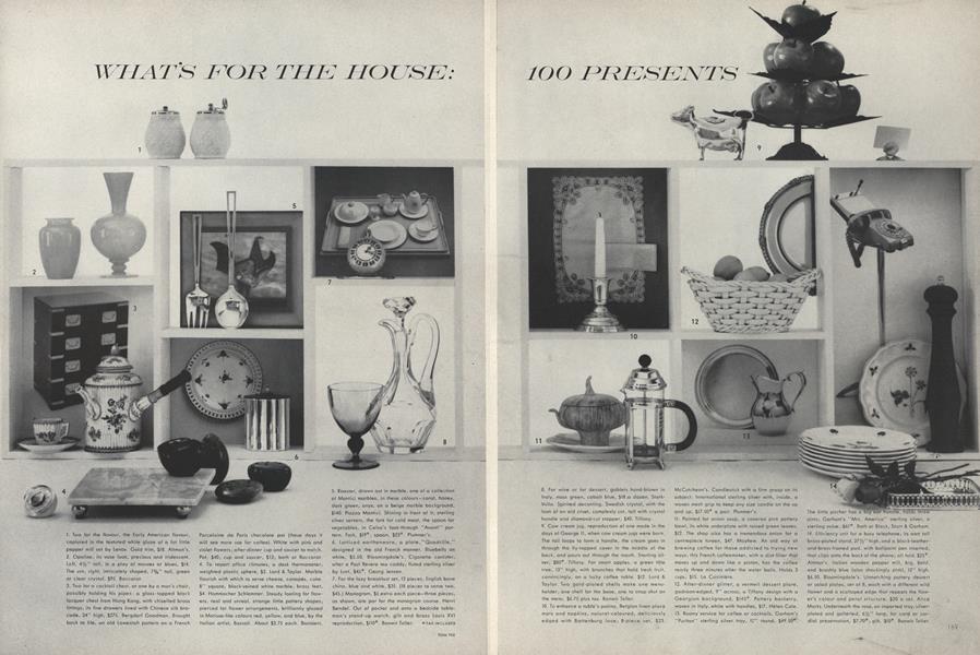 What's For the House: 100 Presents