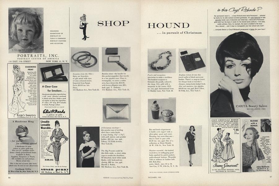 Shop Hound...In Pursuit of Christmas