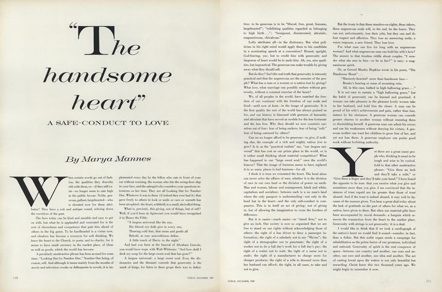 "The Handsome Heart"