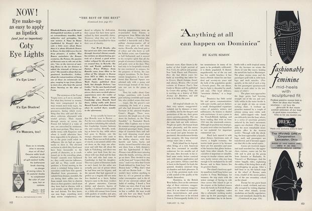 "Anything at All Can Happen on Dominica"