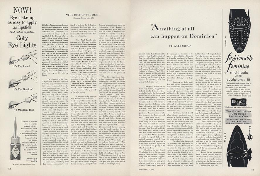 "Anything at All Can Happen on Dominica"