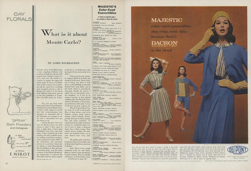 What is it about Monte Carlo?