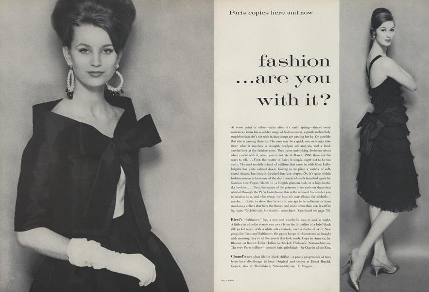 Fashion...Are You with It?