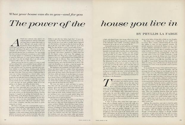 The Power of the House You Live In
