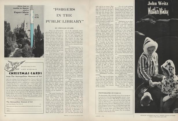 "Forgers in the Public Library"