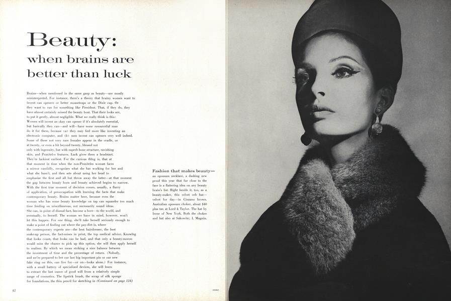 Beauty: When Brains are Better than Luck