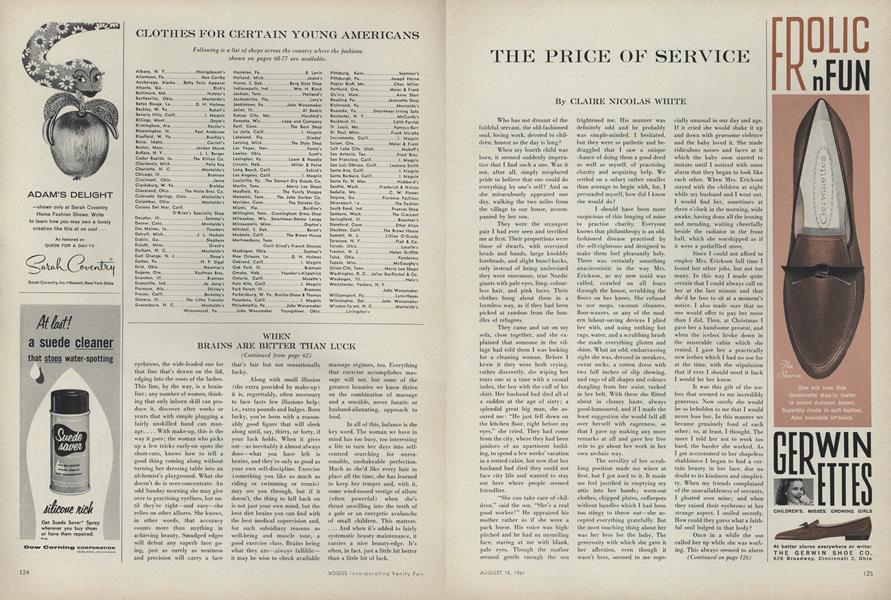 The Price of Service