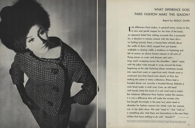 What Difference Does Paris Fashion Make This Season?